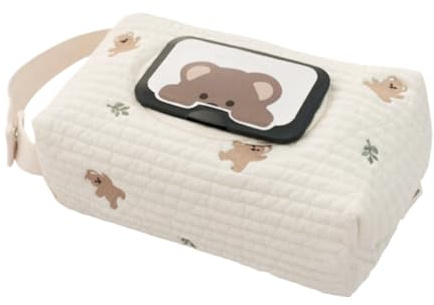 Estuche Viaje Toallitas Infantiles Bolsa Organizadora Reutilizable Para