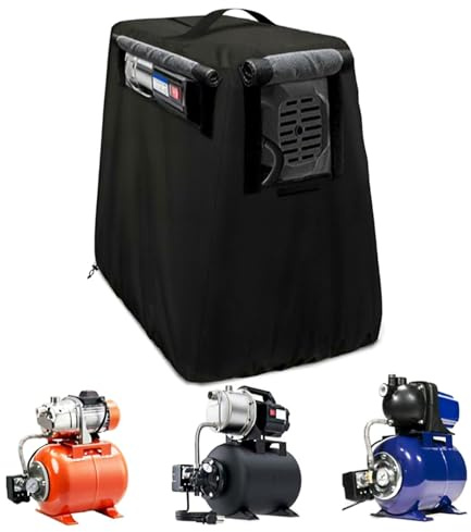 Brunnenpumpen-Abdeckungen Für Die Verwendung Im Freien | Wasserdichte Schutzhülle - 74 X 48 Cm Wasserboosterpumpen-Schutz Mit Griff | Für Den Garten, Hof Und Bewässerungssysteme Im