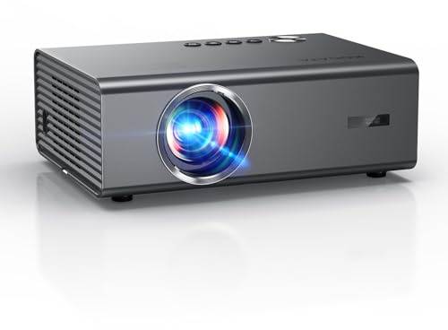 4K Smart Projector for Home & Bedroom | 1200 ANSI Brightness, Compatible with Netflix & HDR10 | KOGATA AI Auto Focus, 6D Keystone, 100%–50% Zoom, WiFi 6 & Bluetooth 5.3 | Indoor & Outdoor Home Cinema