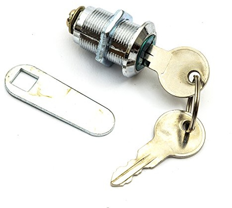 Cam Lock for Letterbox File Drawer Arcade Cupboard Mailbox Cabinet 25mm | Includes 2 Keys, For Locker