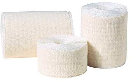 Visiodirect Bande adhésive élastique 100% Coton - Dimensions : Longueur 2,50 m X Largeur 3 cm