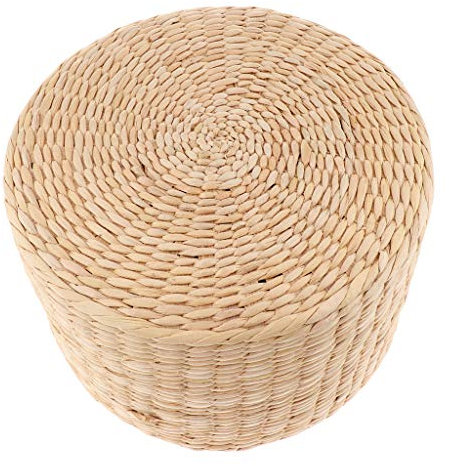 LOVIVER Japanese Flat Seat Cushion Handcrafted Breathable Cushion Tatami Floor pillow insserts for Home Bedroom, 30x30x20cm