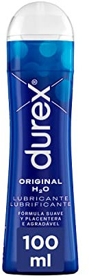 Durex Lubricante Original H2O, Respeta el Equilibrio Íntimo, Fórmula Suave, 100 ml