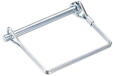 sourcing map Bauernhof Wagen Anhänger Garten Rasen Quadrat Welle 6mm x 70mm | Sicherungsstift Kupplung Pin