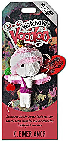 unbekannt Watchover Voodoo Sammel Puppe von H&H mit Spruch Kleiner Amor