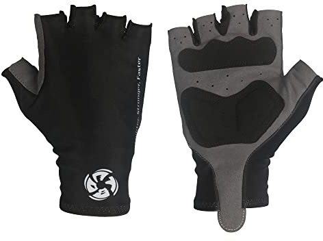 Bont Skating Gloves can Also be Used for Cycling Roller Inline Skating Mountain Bike Riding - Black (M)
