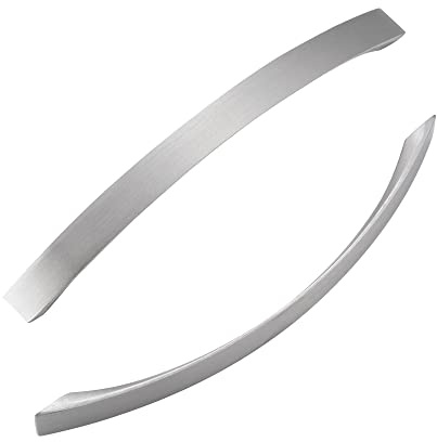 SYZOW gebürstete Griffe Möbelgriffe -6 Stück Schrankgriffe Edelstahl Griffe für Küchenschränke Möbelgriffe Lochabstand 160mm Küchenschränke