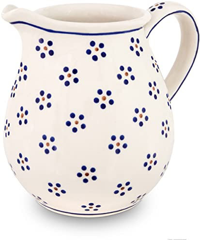 Bunzlauer - Caraffa originale in ceramica, 1,45 cm, diametro 14 cm, decorazione 1