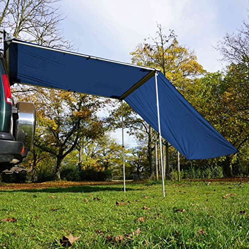 Prime Tech Tarp - Erweiterung zur Fahrzeug-Markise 150 cm in blau – Diverse Farben