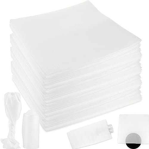 Windyun Schaumstoffbeutel, Schaumstoffbeutel, Schaumstoffbeutel, Polsterschaum für Verpackung, Transport und Lagerung, Schaumstoffbeutel für Gläser, Tassen (100 Stück, 40,6 x 40,6 cm)