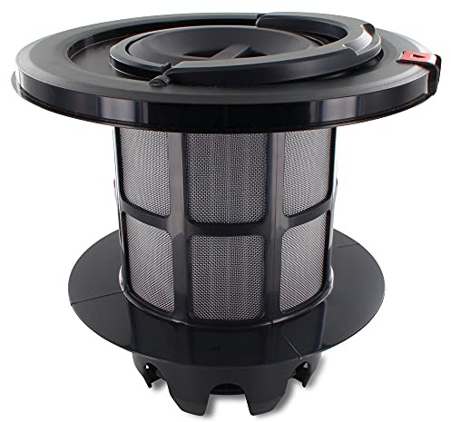 DEKAROX Filtro de láminas de 205 mm de diámetro para Bosch Siemens 708278 00708278 filtro para aspiradora sin bolsa como Zoo Pro Animal Relaxx'x