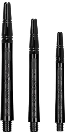 Harrows Alamo VS2 Black - Dart Shafts Medium