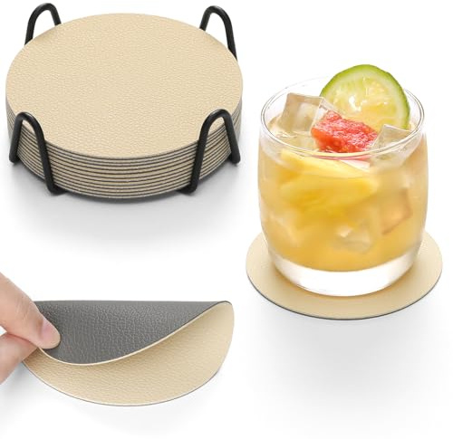 Chitomars Untersetzer Gläser 12er Set, Glasuntersetzer Getränkeuntersetzer