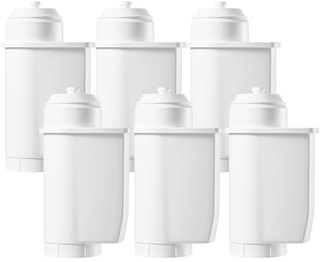 AquaStrata 6 Stück Ersatzwasserfilter für Siemens 3200, Bosch TCZ7003/7033/467873, Brita® Intenza EQ5/6/7/9/S700/EQ500