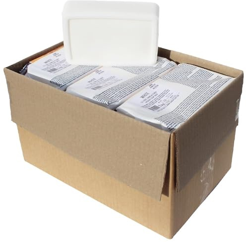 Base de Jabón Blanco sin Oxidación | Base Glicerina Estable a Vainillina para Jabones Opacos en Casa, Aromas Personalizables