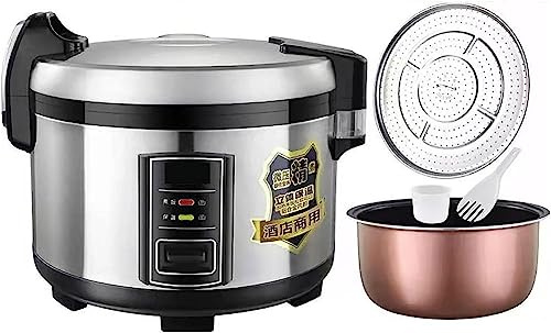 Large Rice Cooker (10-25L) Commercial Rice Cooker/Slow Cooker, Thicken Non-Stick Inner Pot,For Hotels,Restaurants, Canteens, Schools