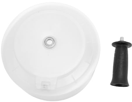 Hole Saw Dust Bowl for Installing Recessed Lights, Cutter Electric Hammer Drill Hood Collector 160mm with Handle, Electric Hammer Drill Dust Cover