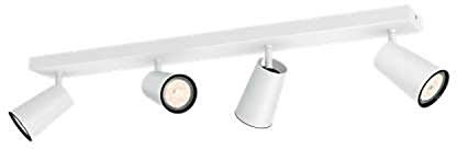 PHILIPS myLiving Paisley Spot 4flammig, 4x10W, Weiß