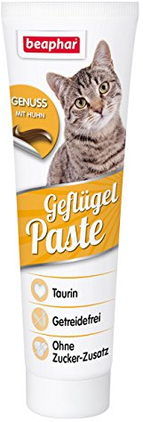 Beaphar Geflügel Paste für Katzen, 3-er Pack, (3 x 100 g)