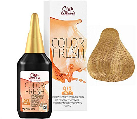 9/3 Biondo dorato molto chiaro Wella Color Fresh 75 ml
