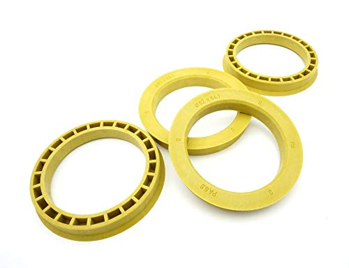 RONAL 4x Zentrierringe 82,0-64,1/82 auf 64,1 Goldgelb