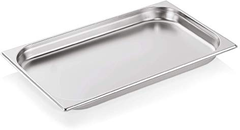 Gastronormbehälter -GN1/1- GN Behälter Container Gastronorm Pans aus Edelstahl, ideal als Sous Vide Behälter, Kombidämpfer, dampfgarer, Chafing dish einsätze, Bain Marie, verschiedene Größen