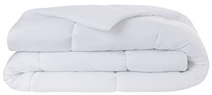Todocama - Couette en Fibre Anti-acariens, Automne-Hiver, 300 g/m², Couleur Blanche (Toutes Les Dimensions Disponibles) (lit 105/120-180 x 220 cm)