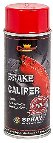Red High Temperature Brake Caliper and Drum Spray Paint 150°C / 400 ml