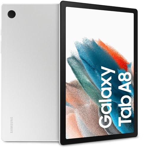 Samsung Galaxy Tab A8 Android Tablet 10.5 Pulgadas Wi-Fi RAM 3GB 32GB 11 Plata [versión italiana] 2022