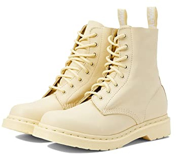 Dr. Martens Schnürstiefel Boots Damen beige 1460 Pas toilecream Gr.