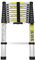 Joparri Échelle télescopique en Aluminium - 2,6 m - Échelle Extensible - Échelle en Aluminium antidérapante - Échelle Multi-usages Extensible - Échelle télescopique - Charge maximale : 150 kg