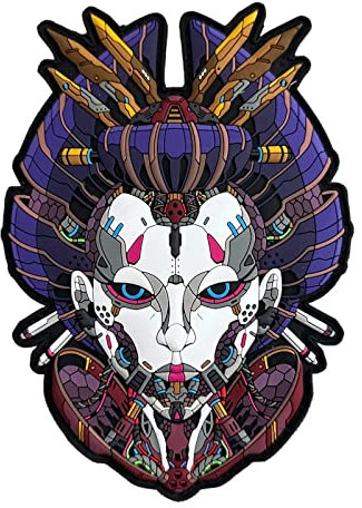 Cyberpunk Geisha 2.0 PVC Morale Patch