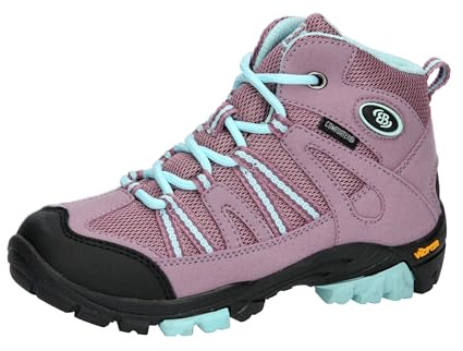 Brütting Stivali da Trekking e Trekking da Ragazza Ohio High, Rosa Turchese, 33 EU