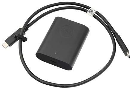 Dell 450-BBWD Original USB-C Chargeur 60 Watts pour Latitude 13 (7330), (5330), 2in1 (9330), 14 (9430), 15 (7530), (5530) (DDR4), Vostro 13 (5320)