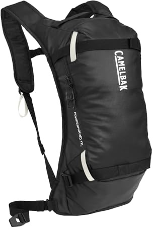 CamelBak Powderhound Hydration Pack für 12 Schnee, Schwarz/Weiß, 200 ml