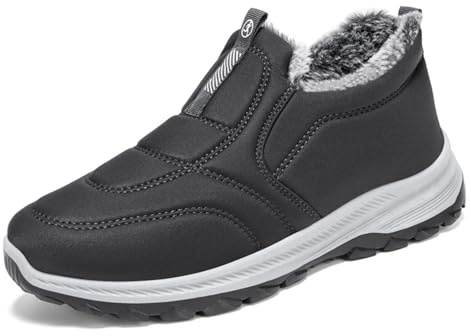 ZVJV Scarpe Ortopediche Donna Uomo Invernali Sneakers Comode Scarpe Slip-on Fashion Sneaker Infilare