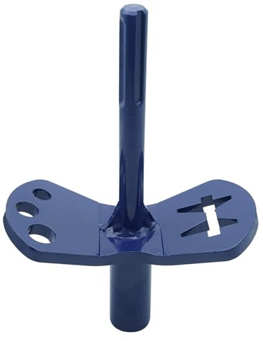 Universal Ground Rod Driver for 1/2” 5/8” 3/4” Grounding Rods, Rebar,T Post (3/4” SDS Max Driver)