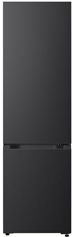 LG NatureFRESH™ GBBS524AEV 203cm No Frost Fridge Freezer - Black Steel - A Rated