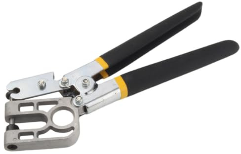 HAPINARY Pince à Sertir en Acier pour Fixation de Montants Métalliques, Opération Main, Outil Professionnel pour Cloison Sèche et Installation de Plaques Couleur Aléatoire Plusieurs styles