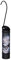 WENKO Saturateur avec motif Peony - Humidificateur de locaux avec motif pour le radiateur, Acier inoxydable, 5 x 20 x 5 cm, Noir