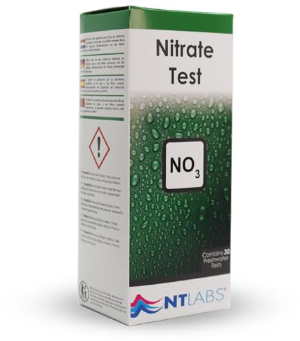 NT Labs Nitrate Aquarium & Pond Water Testing Kit (30 Tests)