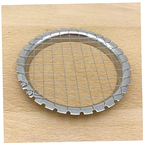 AMOYER Edelstahl Eierschneider Cutter Cut Egg Gerät Gitter für Gemüse Salate Kartoffel-Pilz Werkzeuge Chopper für Küchen Chopper