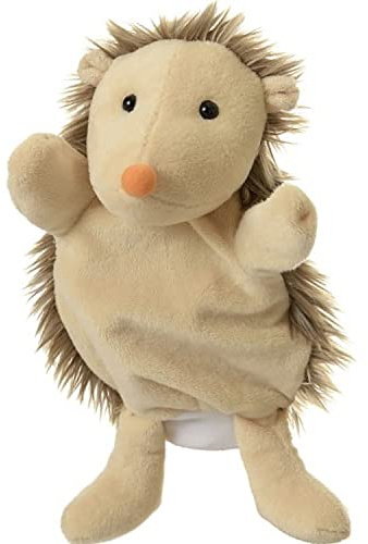 Hochwertiges Puppentheater 70x 165 cm Türtheater für Kinder hochwertige Handpuppen Märchen Kasperletheater (Handpuppe Igel)