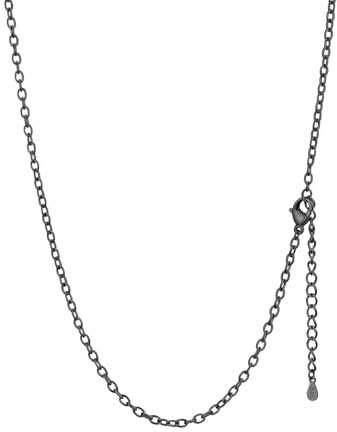FaithHeart Collana Catenina Donna Argento 1mm/1.4mm/2mm/2.5mm Catenella Oro Sottile per Ciondolo 35-75cm Impermeabile in Acciaio Inossidabile Impermeabile