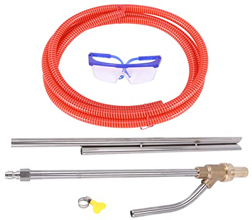 iFutniew Pressure Washer Sandblasting Kit, Wet Sandblaster Attachment, 5000 PSI, 1/4 Inch Quick Disconnect