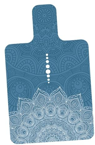 JISADER Pilates Reformer Mat Tappetino Yoga Tappetino in Pelle Scamosciata Gomma Asciugamano Spesso 1,5 mm Copertura Assorbente per Il Sudore per Le Donne