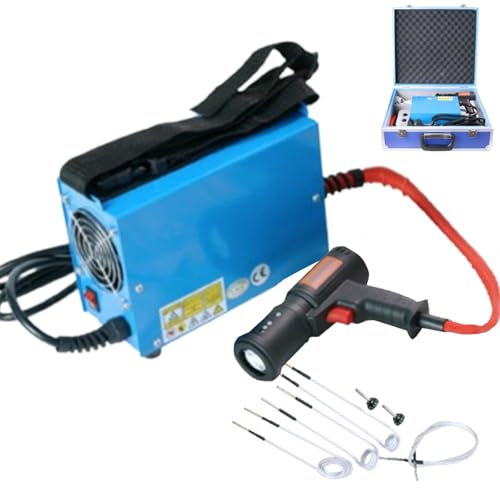 MhWrughts Hand‑Held Electromagnetic Induction Heater, Magnetic Induction Heater Kit, 1500W Flameless Heating Removal Tool with Rusty Screws