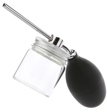 MERRYHAPY Haarfaser-pulver-sprühflasche Mit Pulverhalter Für Haushaltspuder Praktischer Tragbarer Pulversprüher Für Talkumpuder Und Glitzer Gleichmäßige Pulveraufbringung Ohne Klumpen