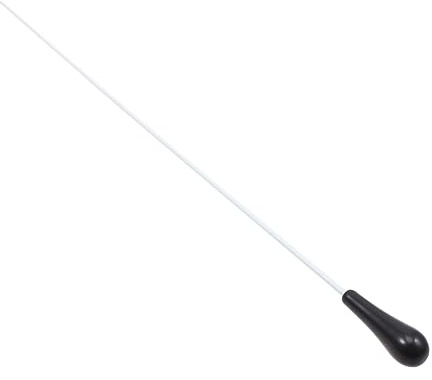 VICASKY Bastón Para Dirección De Orquesta De Resina Negro, Instrumento Musical De Concierto, Palo Para Director Musical, Accesorio Para Dirección De Música, Tamaño Estándar, Uso Profesional