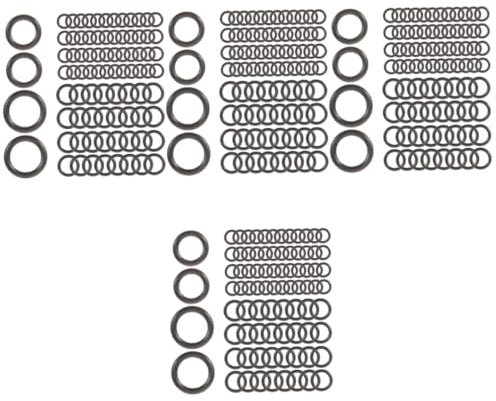 4 Sätze Schaft Kit Mechanische Unterlegscheiben Für Wasserhähne Nagelhautdichtung Power Drain Pool Dichtungsring Gummidichtring O Förmiger Ring Dichtungstüllen 80 Stück * 4 BESPORTBLE